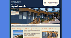 Desktop Screenshot of driftwoodapartments.com.au